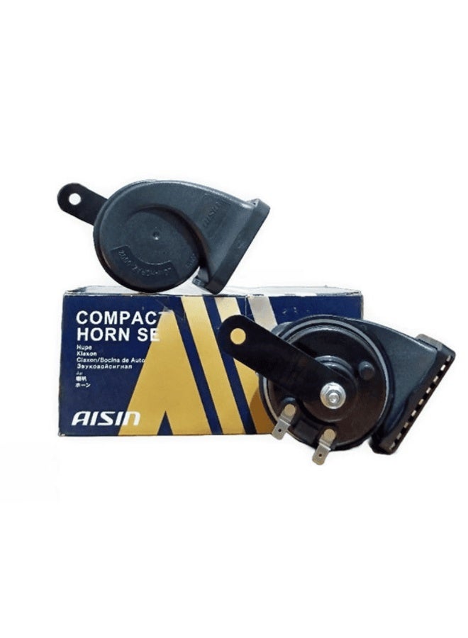 AISIN Compact Waterproof Horn Set – Double Pin - Image 1